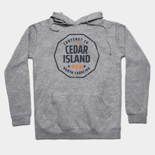 Cedar Island, NC Summertime Vacationing Memories Hoodie